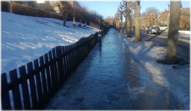 Una pista de hielo Una pista de hielo