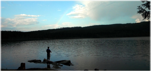 Pescando tras la tormenta