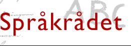 Språkrådet Språkrådet